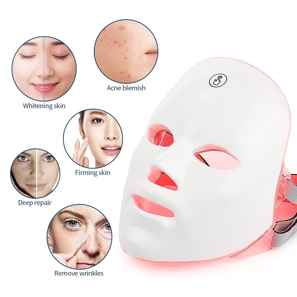 Skin Rejuvenation LED Facial Mask