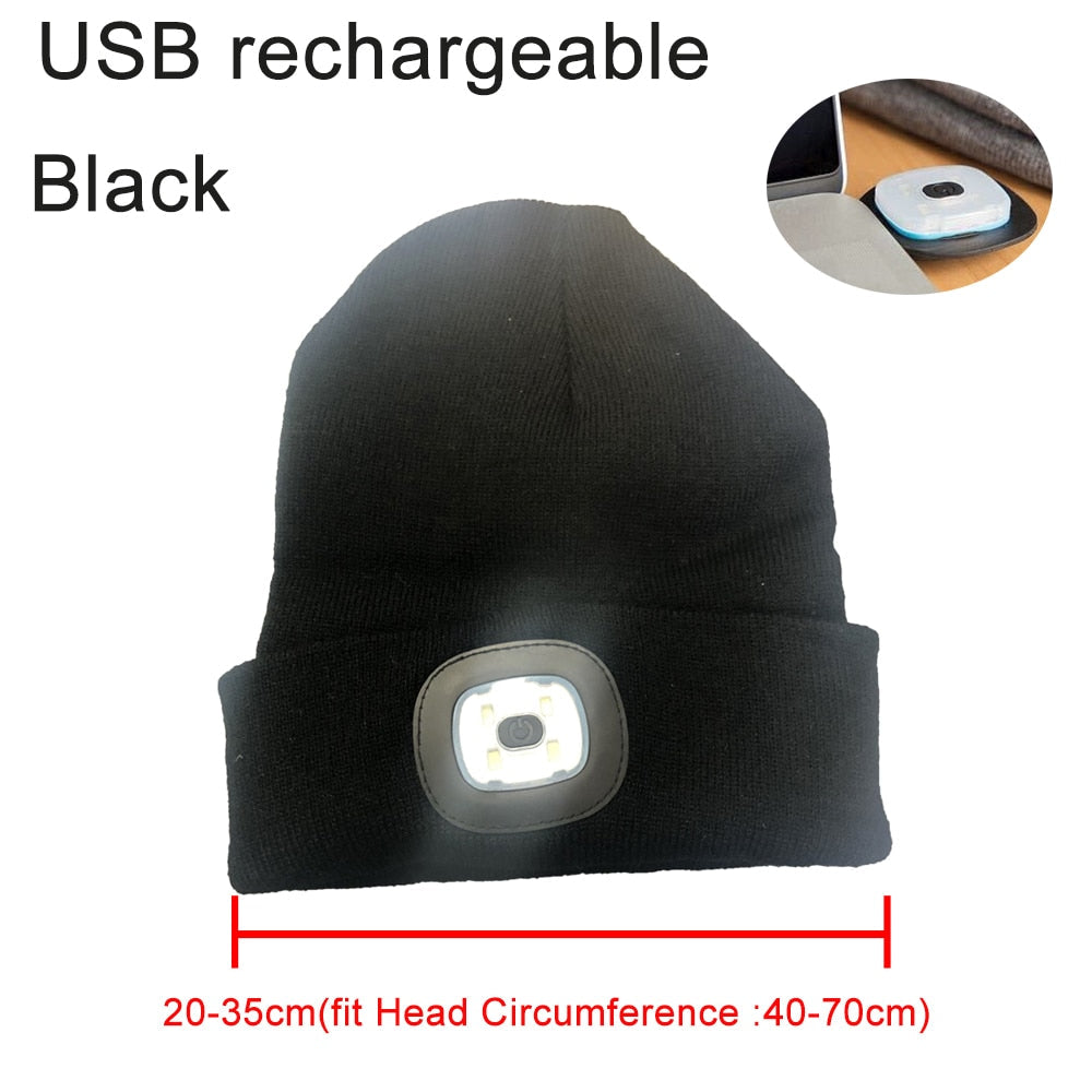 LED Beanie Cap - The Perfect Stocking Filler!